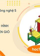Mô hình máy phát điện gió - Công nghệ 5  -  Hoc10